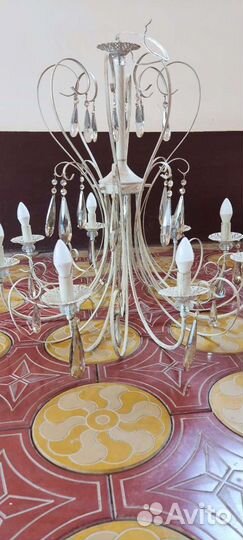 Люстра кованная