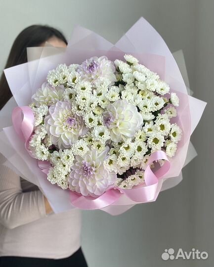 Хризантемы и георгины