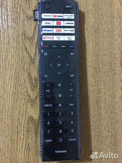 Пульт голосовой для тв toshiba