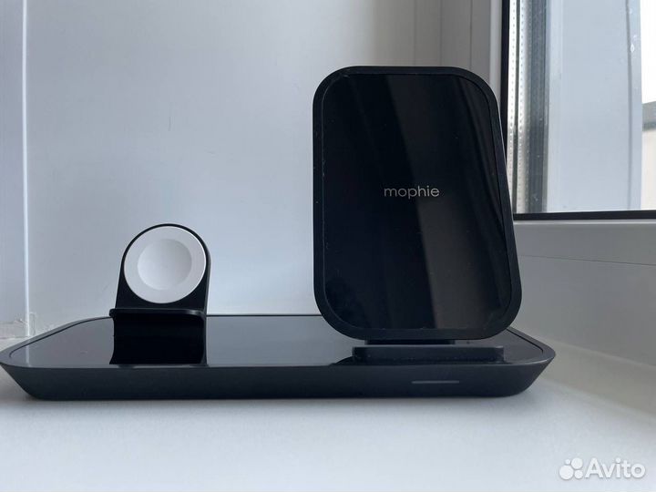 Беспроводное зарядное устройство Mophie 2 in 1