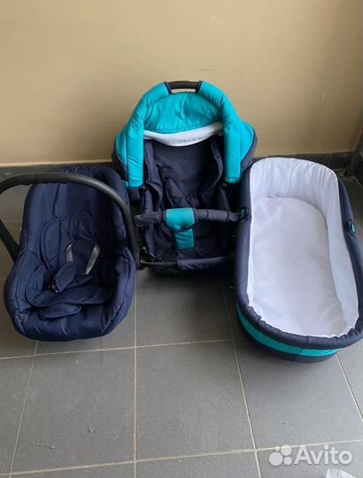 Коляска Berta 3 в 1