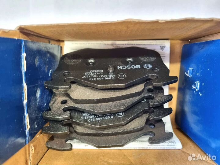 Тормозные колодки задние Renault Megane