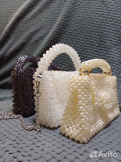 Сумка женская из бусин