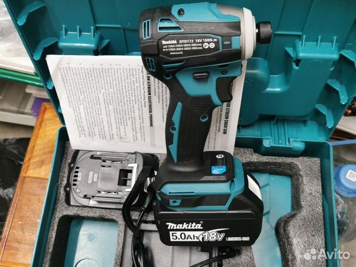 Аккумуляторный ударный винтовёрт Makita DTD172