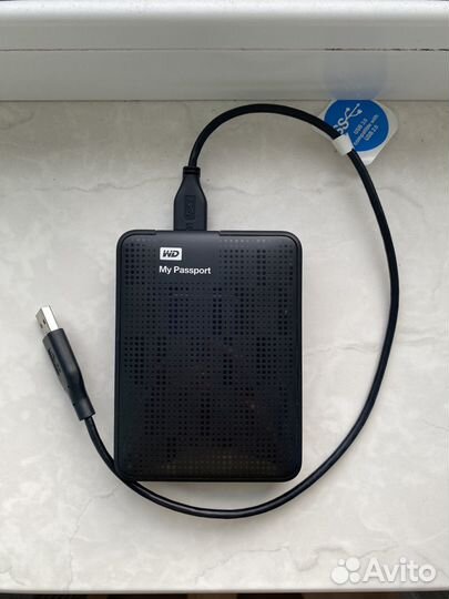 Western digital my passport 2тб HDD
