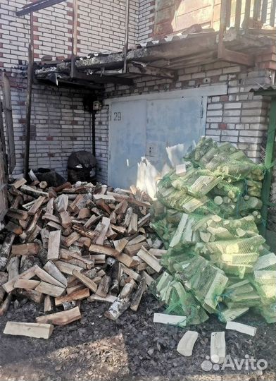 Дрова ольховые колотые