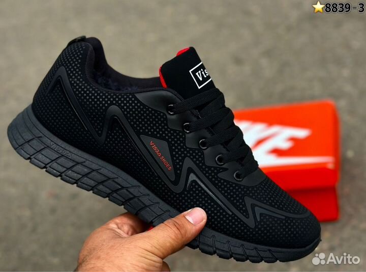 Кроссовки мужские зимние с мехом