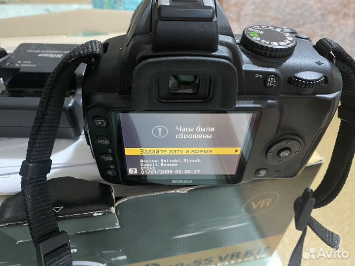 Зеркальный фотоаппарат nicon d3000 kit