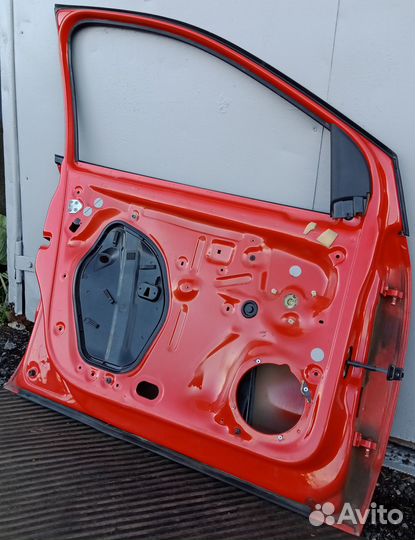 Дверь передняя левая volkswagen polo 5 хетчбек