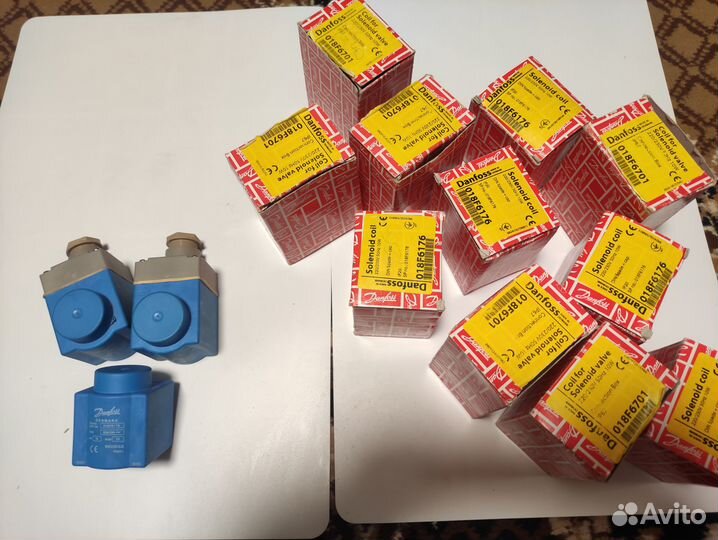 Клапана соленойдные danfoss + катушка danfoss