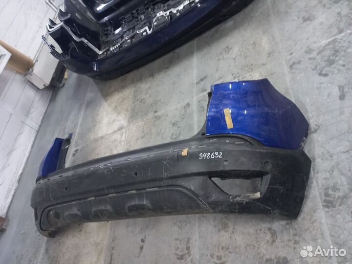 Задний бампер на renault kaptur