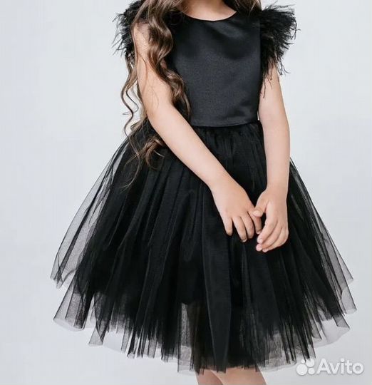 Платье для девочки праздничное пышное 110-116