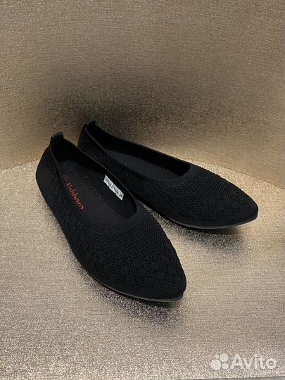 Балетки текстильные 36 nobarro женские туфли