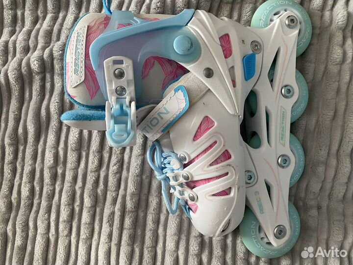 Роликовые коньки детские раздвижные
