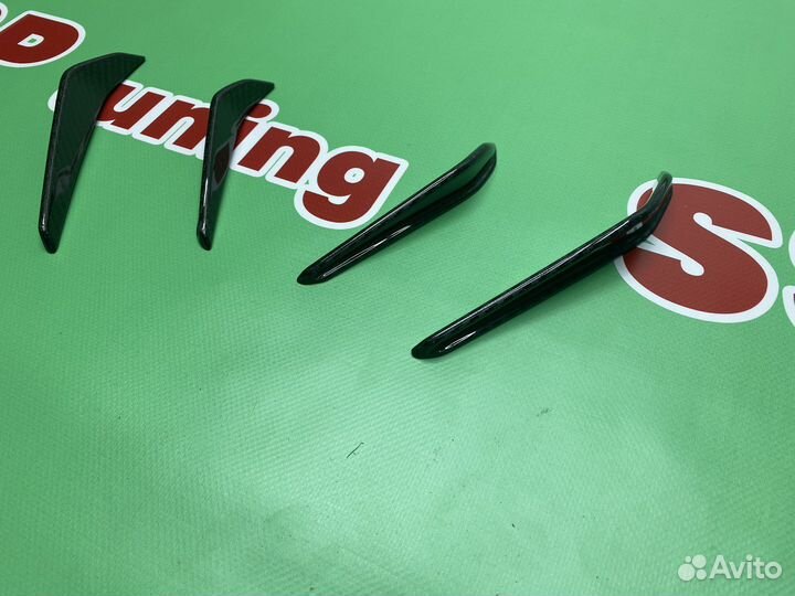 Карбоновые реснички для BMW G80 G82 G83 карбон