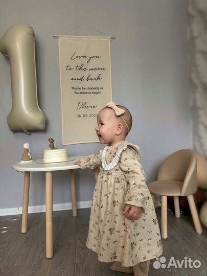 Платье для девочки 86