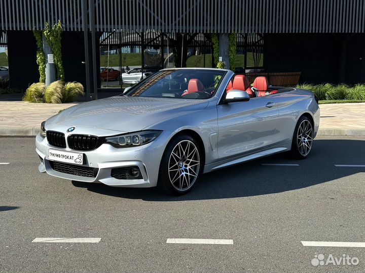 Аренда кабриолета BMW 430i Серая