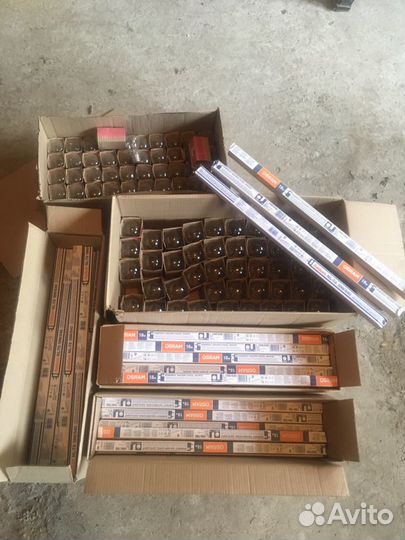 Лампы в ассортименте