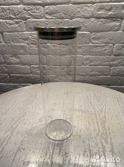 Банка стеклянная под спагетти/сыпучие продукты