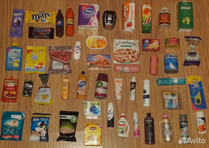 Игрушки мини лента
