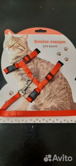 Шлейка- поводок для кошек