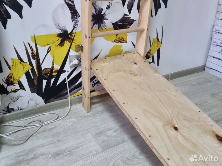 Детская шведская стенка деревянная