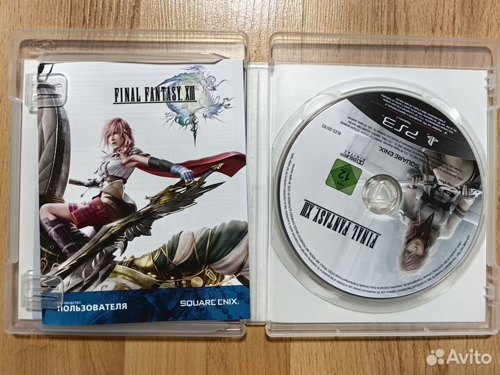 Final fantasy xiii диск PS3