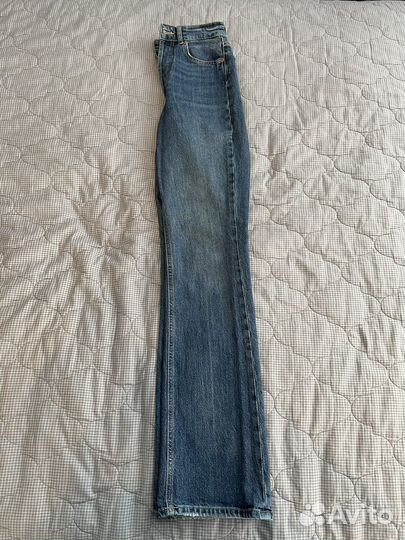 Джинсы zara женские широкие
