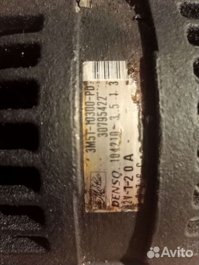 Генератор. Компрессор кондиционера. ford focus 2