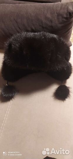 Шапка норковая женская бу