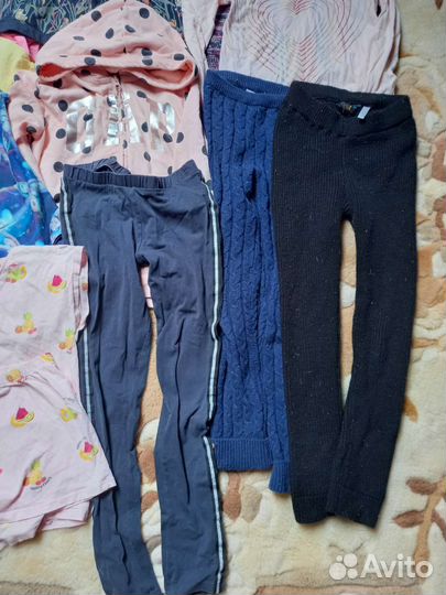 Вещи пакетом на девочку 134-146