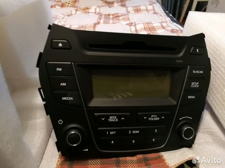 Штатная Авто магнитола для автомобиля Хундай Санта