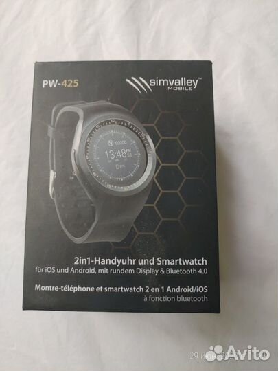 Часы-смартфон simvalley mobile PW-425