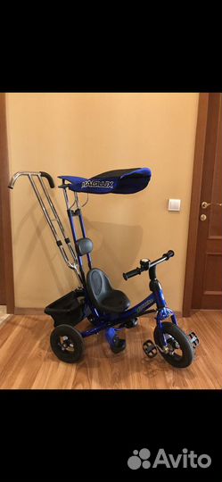 Велосипед с ручкой