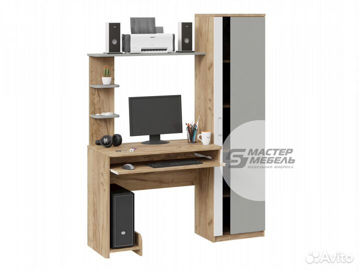 Стол компьютерный со шкафом К-5