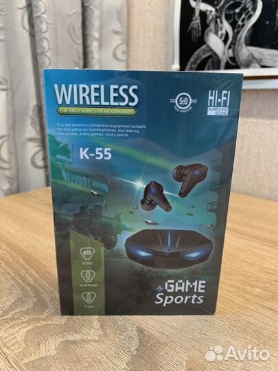 Беспроводные игровые наушники wireless