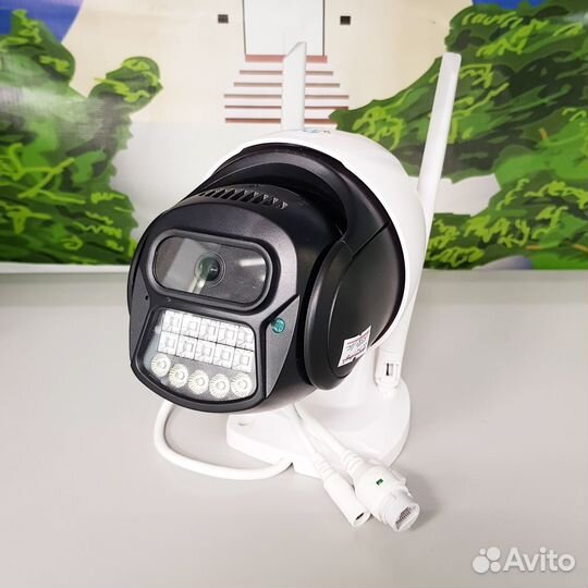 Камера видеонаблюдения 4G с сим картой V36-4G