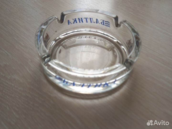 Пепельница стеклянная