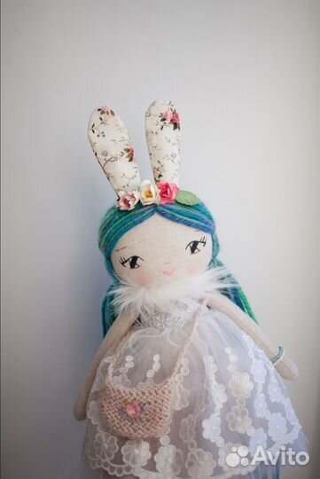 Авторская текстильная кукла ручной работы