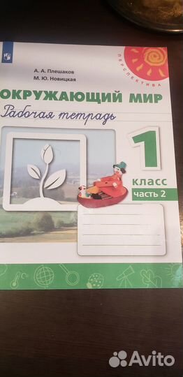 Рабочая тетрадь окружающий мир 1 класс 1 и 2 части