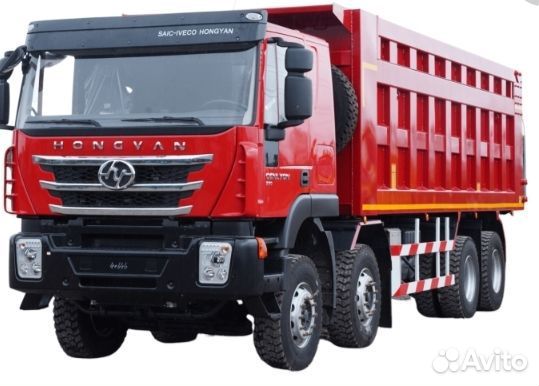 Панель кабины облицовочная в сборе красная hongyan