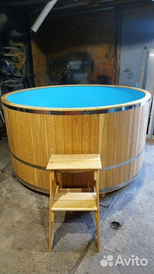 Купель круглая - банный чан из полипропилена