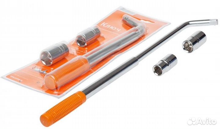 Ключ баллонный телескопический (17*19*21*23) блист