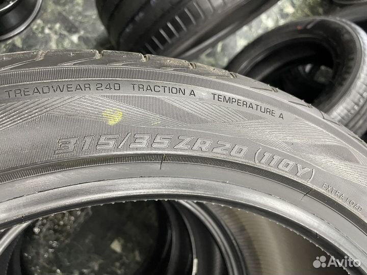 Yokohama Advan Sport V105 275/40 R20 и 315/35 R20 106Y