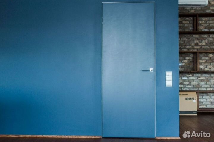 Дверь скрытая под отделку