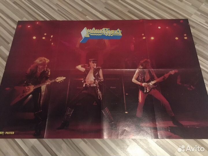 Плакаты Mötley Crüe и Judas Priest