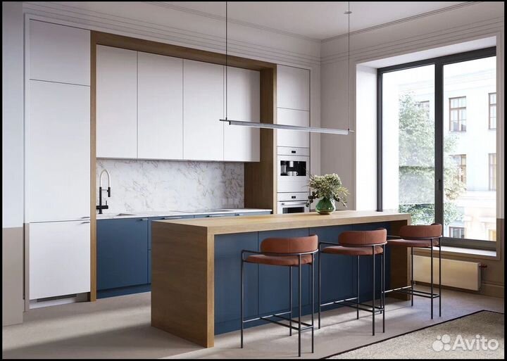 Кухня угловая встраиваемая