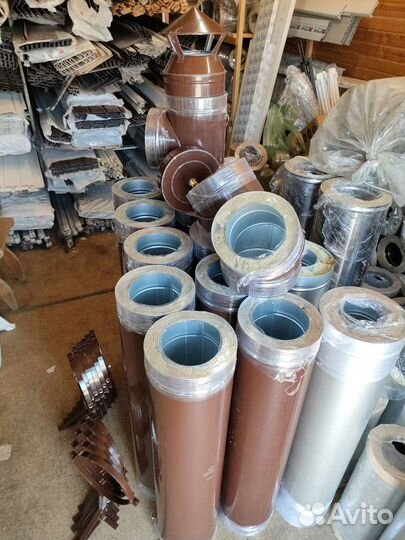 Труба Сендвич для дымохода 150*220 (все размеры)