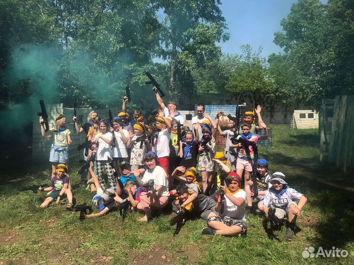 Лазертаг&пейнтбол в Барнауле