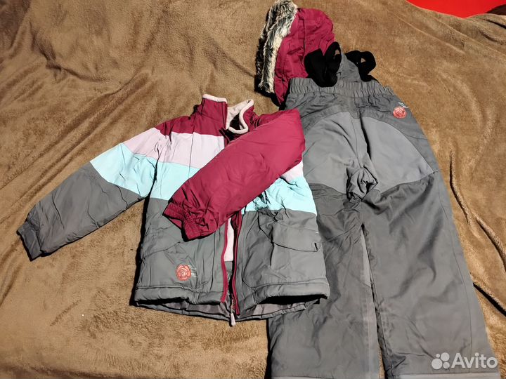 Зимний костюм для девочки